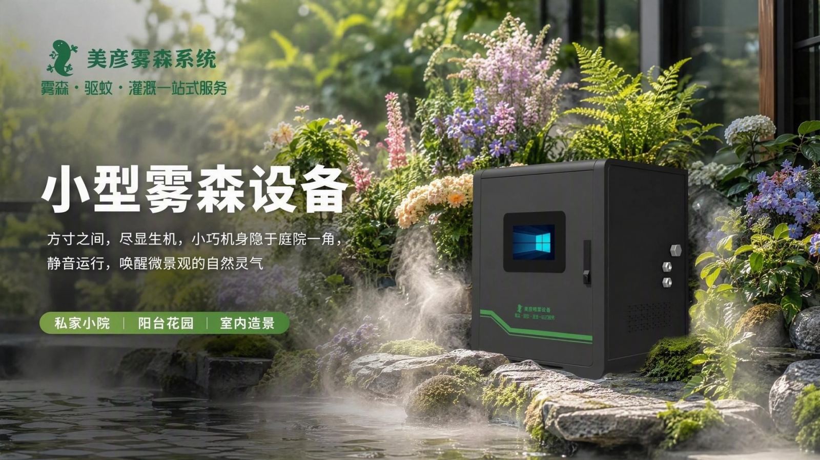 张掖花园庭院驱蚊系统